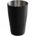 Arcoroc by Chris Adams MT850 Mix Collection 20 oz. Matte Black Stainless Steel Half Size Bar Shaker Tin by Arc Cardinal Arcoroc by Chris Adams MT850 Mix Collection 20 oz. Matte Black Stainless Steel Half Size Bar Shaker Tin by Arc Cardinal