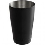 Arcoroc by Chris Adams MT850 Mix Collection 20 oz. Matte Black Stainless Steel Half Size Bar Shaker Tin by Arc Cardinal Arcoroc by Chris Adams MT850 Mix Collection 20 oz. Matte Black Stainless Steel Half Size Bar Shaker Tin by Arc Cardinal