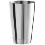 Arcoroc by Chris Adams MT850 Mix Collection 20 oz. Matte Black Stainless Steel Half Size Bar Shaker Tin by Arc Cardinal Arcoroc by Chris Adams MT850 Mix Collection 20 oz. Matte Black Stainless Steel Half Size Bar Shaker Tin by Arc Cardinal