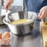Linden Sweden 513415 Jonas 5.5 Qt. Heavy-Duty Stainless Steel Mixing / Whipping Bowl Linden Sweden 513415 Jonas 5.5 Qt. Heavy-Duty Stainless Steel Mixing / Whipping Bowl