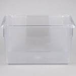 Rubbermaid® FG330100CLR Clear Polycarbonate Food Storage Box - 26 Rubbermaid® FG330100CLR Clear Polycarbonate Food Storage Box - 26
