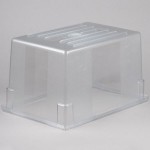 Rubbermaid® FG330100CLR Clear Polycarbonate Food Storage Box - 26 Rubbermaid® FG330100CLR Clear Polycarbonate Food Storage Box - 26