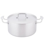 Vollrath 49441 Miramar® Display Cookware 7 Qt. Casserole Pan with Low Dome Cover Vollrath 49441 Miramar® Display Cookware 7 Qt. Casserole Pan with Low Dome Cover