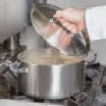 Vollrath 49441 Miramar® Display Cookware 7 Qt. Casserole Pan with Low Dome Cover Vollrath 49441 Miramar® Display Cookware 7 Qt. Casserole Pan with Low Dome Cover