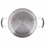 Vollrath 49441 Miramar® Display Cookware 7 Qt. Casserole Pan with Low Dome Cover Vollrath 49441 Miramar® Display Cookware 7 Qt. Casserole Pan with Low Dome Cover