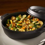Spring USA Ironlite 2.7 Qt. Black Non-Stick Round Casserole Dish with Cover 8656-8/28 Spring USA Ironlite 2.7 Qt. Black Non-Stick Round Casserole Dish with Cover 8656-8/28