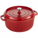 Spring USA Ironlite 2.7 Qt. Black Non-Stick Round Casserole Dish with Cover 8656-8/28 Spring USA Ironlite 2.7 Qt. Black Non-Stick Round Casserole Dish with Cover 8656-8/28