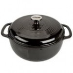 Lodge EC6D33 6 Qt. Caribbean Blue Enameled Cast Iron Dutch Oven