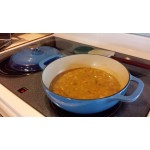 Lodge EC6D33 6 Qt. Caribbean Blue Enameled Cast Iron Dutch Oven