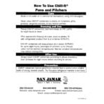 San Jamar CI7001BK Chill-It 1/6 Size Black ABS Plastic Food Pan - 6