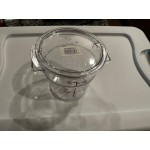 Choice 12, 18, and 22 Qt. Clear Round Polycarbonate Food Storage Container Lid Choice 12, 18, and 22 Qt. Clear Round Polycarbonate Food Storage Container Lid