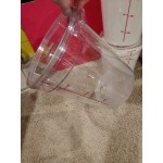 Choice 12, 18, and 22 Qt. Clear Round Polycarbonate Food Storage Container Lid Choice 12, 18, and 22 Qt. Clear Round Polycarbonate Food Storage Container Lid