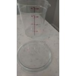 Choice 12, 18, and 22 Qt. Clear Round Polycarbonate Food Storage Container Lid Choice 12, 18, and 22 Qt. Clear Round Polycarbonate Food Storage Container Lid