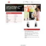 Carnival King RBD3G1 Single 3 Gallon Bowl Refrigerated Beverage Dispenser - 120V Carnival King RBD3G1 Single 3 Gallon Bowl Refrigerated Beverage Dispenser - 120V