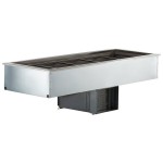Delfield N8169BP Five Pan Drop In Refrigerated Cold Food Well