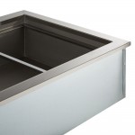 Delfield N8169BP Five Pan Drop In Refrigerated Cold Food Well