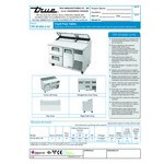 True TPP-AT-60D-2-HC 60 1/4 True TPP-AT-60D-2-HC 60 1/4