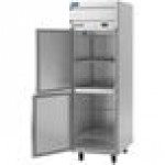 Beverage-Air CT1HC-1HS-18 Cross-Temp 1 Section Convertible Reach-In Refrigerator / Freezer with Half Doors and Tray Slides