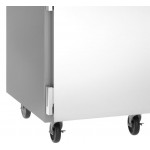 Beverage-Air CT1HC-1HS-18 Cross-Temp 1 Section Convertible Reach-In Refrigerator / Freezer with Half Doors and Tray Slides