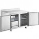 Scratch and Dent Avantco SS-WT-48F-HC Two Door Stainless Steel ADA Height Worktop Freezer with 3 1/2
