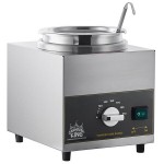 Carnival King RWLL35 3.5 Qt. Warmer with Inset Pot, Lid, and Ladle