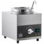 Carnival King RWLL35 3.5 Qt. Warmer with Inset Pot, Lid, and Ladle