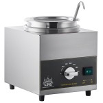 Carnival King RWLL35 3.5 Qt. Warmer with Inset Pot, Lid, and Ladle