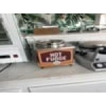 Carnival King RWLL35 3.5 Qt. Warmer with Inset Pot, Lid, and Ladle