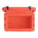 CaterGator CG45CLW Coral 45 Qt. Mobile Rotomolded Outdoor Cooler / Ice Chest