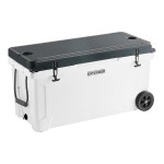 CaterGator CG100PAW Panda 110 Qt. Mobile Rotomolded Outdoor Cooler / Ice Chest