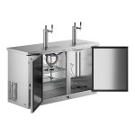 Avantco UDD-60-HC-S (2) Double Tap Kegerator Beer Dispenser - Stainless Steel, (2) 1/2 Keg Capacity Avantco UDD-60-HC-S (2) Double Tap Kegerator Beer Dispenser - Stainless Steel, (2) 1/2 Keg Capacity