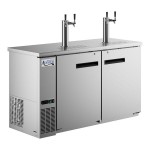Avantco UDD-60-HC-S (2) Double Tap Kegerator Beer Dispenser - Stainless Steel, (2) 1/2 Keg Capacity Avantco UDD-60-HC-S (2) Double Tap Kegerator Beer Dispenser - Stainless Steel, (2) 1/2 Keg Capacity