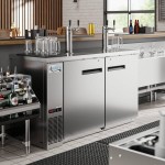 Avantco UDD-60-HC-S (2) Double Tap Kegerator Beer Dispenser - Stainless Steel, (2) 1/2 Keg Capacity Avantco UDD-60-HC-S (2) Double Tap Kegerator Beer Dispenser - Stainless Steel, (2) 1/2 Keg Capacity