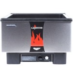 Vollrath 71001 Cayenne Full Size Countertop Warmer with Stainless Steel Exterior - 120V, 700W