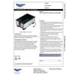 Vollrath 71001 Cayenne Full Size Countertop Warmer with Stainless Steel Exterior - 120V, 700W