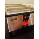 Vollrath 71001 Cayenne Full Size Countertop Warmer with Stainless Steel Exterior - 120V, 700W