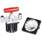 Vollrath 15010 Redco InstaCut 3.5 8 Section Fruit and Vegetable Corer - Tabletop Mount Vollrath 15010 Redco InstaCut 3.5 8 Section Fruit and Vegetable Corer - Tabletop Mount