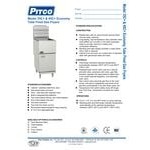 Pitco® 35C+S Natural Gas 35-40 lb. Stainless Steel Floor Fryer Pitco® 35C+S Natural Gas 35-40 lb. Stainless Steel Floor Fryer