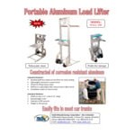 Vestil 200 lb. Portable Aluminum Load Lifter PALL-200