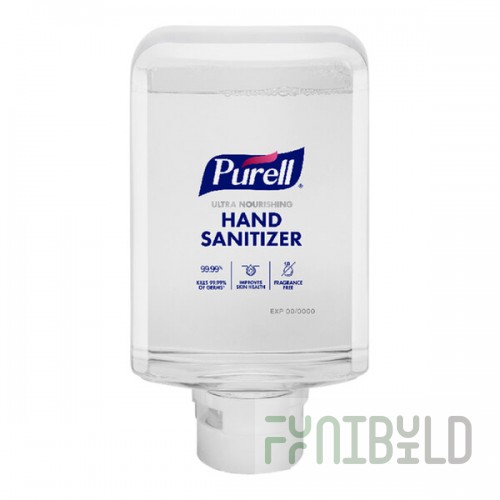 PURELL® Advanced 8357-02 ES10 1,200 mL Fragrance-Free Ultra Nourishing Foaming Hand Sanitizer - 2/Case