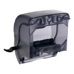 San Jamar T990TBK Element Oceans Lever Roll Towel Dispenser - Black Pearl
