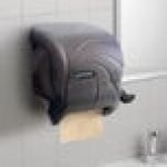 San Jamar T990TBK Element Oceans Lever Roll Towel Dispenser - Black Pearl