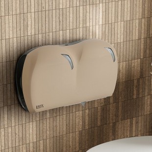 Lavex Pro Sand Double-Roll Jumbo Toilet Tissue Dispenser Lavex Pro Sand Double-Roll Jumbo Toilet Tissue Dispenser
