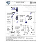 T&S B-1433-711202QD Wall Mounted Hose Reel with 15' Hose, 8 T&S B-1433-711202QD Wall Mounted Hose Reel with 15' Hose, 8