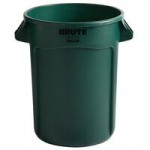 Rubbermaid® 2044152 BRUTE Black Round Dome Top for FG263200 Containers 32 Gallon