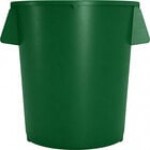 Carlisle 84104414 Bronco 44 Gallon Blue Round Trash Can Carlisle 84104414 Bronco 44 Gallon Blue Round Trash Can