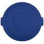 Carlisle 84104414 Bronco 44 Gallon Blue Round Trash Can Carlisle 84104414 Bronco 44 Gallon Blue Round Trash Can