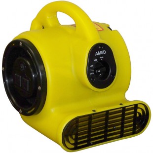 Bissell Commercial AM5D Yellow 3-Speed Mini Air Mover - 1/5 HP Bissell Commercial AM5D Yellow 3-Speed Mini Air Mover - 1/5 HP