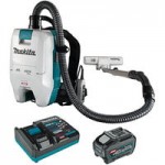Makita 40V MAX XGT GCV06T1 .53 Gallon Lithium Ion Cordless Brushless Backpack Dry Dust Extractor / Vacuum Kit with HEPA Filtration and AWS Capability - 5.0 Ah Makita 40V MAX XGT GCV06T1 .53 Gallon Lithium Ion Cordless Brushless Backpack Dry Dust Extractor / Vacuum Kit with HEPA Filtration and AWS Capability - 5.0 Ah