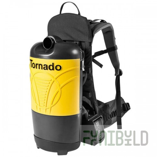Tornado Roam 93016B-1 6 Qt. Cordless Backpack Vacuum with HEPA Filtration and Charger (No Battery)